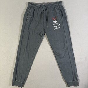 Mizuno Magnum Performance Jogger Sweat Pants Mens Size Small Zippered Ankles